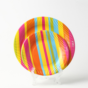 Tự Nhiên Phân Hủy Sinh Học Dùng Một Lần Thực Phẩm Giấy Tấm Tùy Chỉnh In Giấy Tấm - Product Image 5