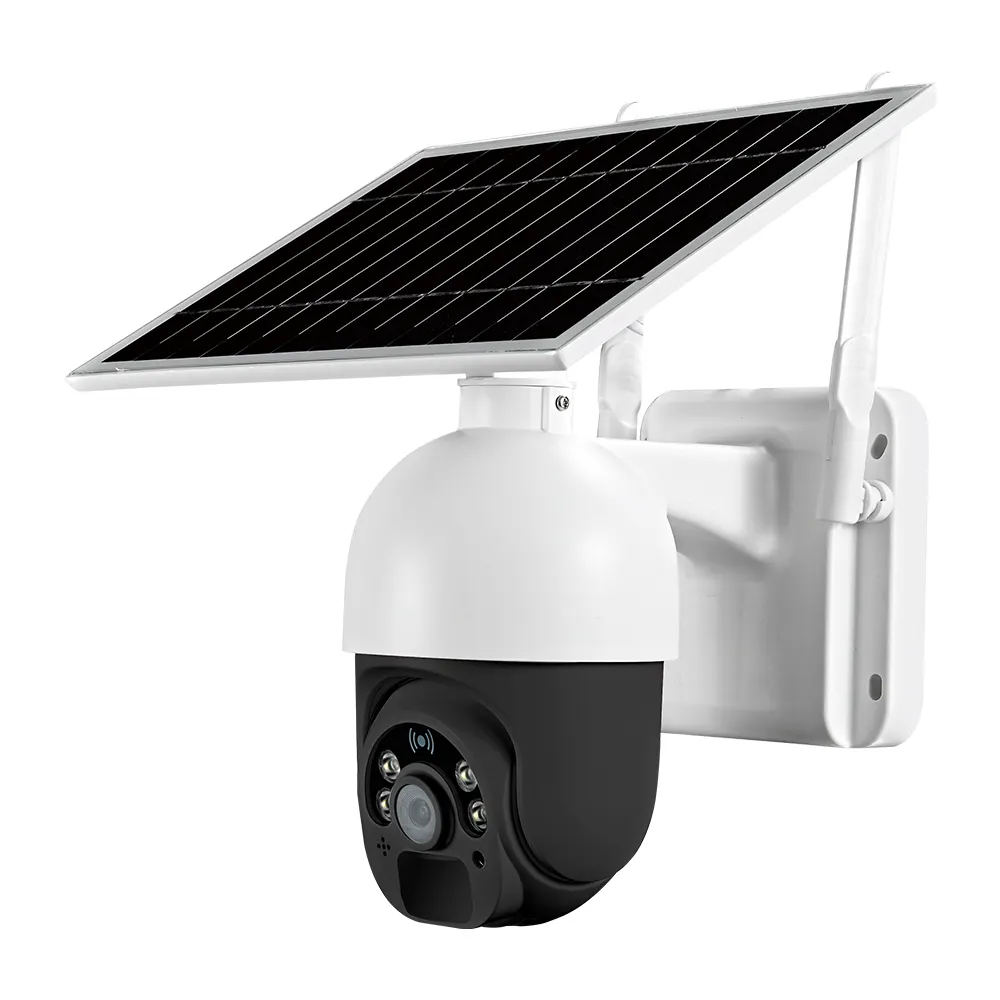 LOOSAFE-cámara de seguridad solar para exteriores, 1080P, wifi, 4g, pir ptz, visión nocturna de 360 grados, para granja