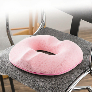 Oval Pink Seat Cushion 45.5x40cm <b>Foam</b> Pressure Relief Chair <b>Pad</b> - Product Image 6