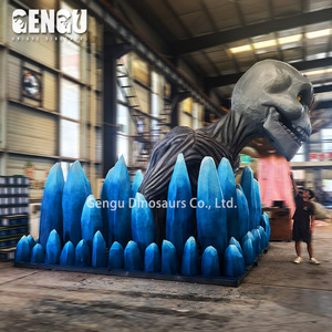 Tùy chỉnh Halloween trang trí bộ xương người đàn ông-kích thước lớn animatronic mô hình cho hoạt động check-in tại chỗ - Product Image 5