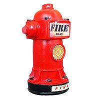 Mini borne d'incendie tirelire personnalisée pompier cadeaux bouche d'incendie miniature tirelire boîte décorations pompier fête décor