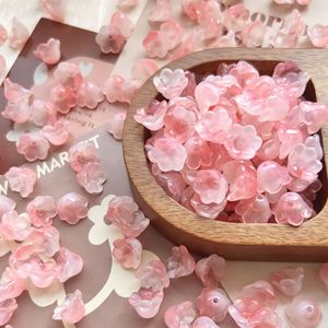 30pcs/bag Lily of the Valley Glass Beads <b>Bracelet</b> <b>Making</b> <b>Kit</b> Handmade DIY <b>Crystal</b> Loose Beads Accessories for Jewelry Crafting - Product Image 6