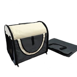 Bolsa de Transporte para Mascotas con Logotipo Personalizado, Lona Suave Antiarañazos, Cierre de Cremallera, Gran Capacidad, Portátil, para Perros y Gatos - Product Image 3