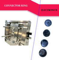 Fabricant de moules d'injection à canaux chauds tout-en-un pour anneaux de connexion de machine à café, en PA66 GF30 de précision, pour machine à expresso portable