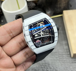 Reloj de Diseño de Alta Gama para Hombre 61-01 con Caja Blanca, Estilo Deportivo, Espejo de Zafiro, Personalización de Alta Gama - Product Image 4