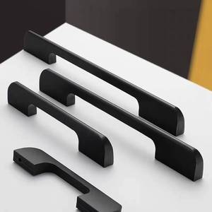 Alliage d'aluminium à double trou/HUIGU Poignée de <span class=keywords><strong>tiroir</strong></span> de meuble de cuisine <span class=keywords><strong>Tiroir</strong></span> <span class=keywords><strong>Porte</strong></span> en bois <span class=keywords><strong>Porte</strong></span> d'armoire Utilisation de la <span class=keywords><strong>porte</strong></span> de bibliothèque - Product Image 5