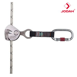 JODAH Antichute automatique Delta Plus AN068 en acier inoxydable, dispositif de prévention des chutes à corde guidée coulissante 10,5-11,5 mm - Product Image 2