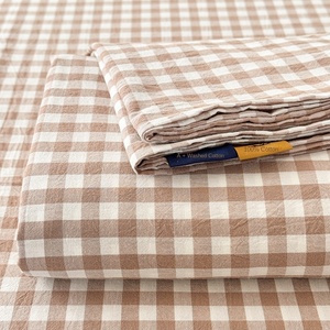 <span class=keywords><strong>Lenzuola</strong></span> in cotone singolo doppio per dormitorio, tinte in filo, <span class=keywords><strong>lenzuola</strong></span> nude per l'acquisto all'ingrosso di gruppo, monouso - Product Image 1