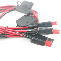   Connecteur de batterie monopolaire 45A pour voiture électrique et chariot élévateur, câble de charge rapide