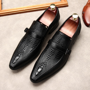 Chaussures habillées formelles respirantes sur mesure pour hommes et chaussures de bureau pour hommes - Product Image 1