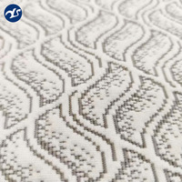 Tissu de matelas en polyester entièrement tricoté, léger, anti-rétrécissement, pour la production de matelas textiles pour la maison