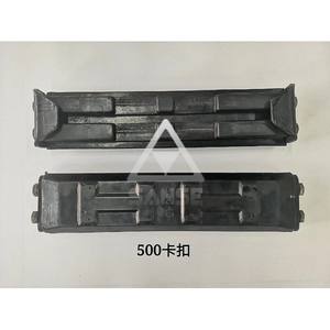 คุณภาพสูงนำเข้าแผ่นยาง500Mm 500B สำหรับ <span class=keywords><strong>PC100</strong></span> PC120 <span class=keywords><strong>Excavator</strong></span> ช่วงล่างยาง <span class=keywords><strong>Track</strong></span> <span class=keywords><strong>Pad</strong></span> - Product Image 4