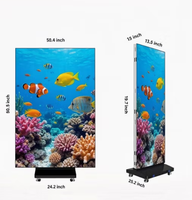 شاشة LED داخلية P1.86/P3.91 بتقنية Gob مع ضمان لمدة عام، نطاق ألوان P3، تقنية HDR 1000:1، مقاومة للماء IP65