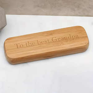 Scatole regalo personalizzate in <span class=keywords><strong>legno</strong></span> vuote per penne, graziose scatole per penne in <span class=keywords><strong>legno</strong></span>, incisione laser personalizzata per ufficio, espositore in <span class=keywords><strong>legno</strong></span> per penne - Product Image 2