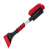 Outil de déneigement pour voiture 2-en-1 MK-S096, brosse à neige réglable de 66-83 cm avec poils en PET et grattoir à glace pour pare-brise