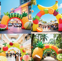 Arche gonflable personnalisée pour divers événements, mariages, fêtes, grandes ouvertures, festivals, décoration d'ambiance, publicité promotionnelle