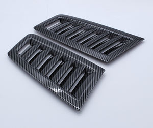 2 uds., capó de ventilación Universal ABS, ajuste lateral, efecto de carbono para <span class=keywords><strong>Ford</strong></span> <span class=keywords><strong>Focus</strong></span> RS <span class=keywords><strong>ST</strong></span> <span class=keywords><strong>MK2</strong></span> VA246 - Product Image 1