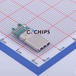 U261-2422N-4B0284 USB <b>Connector</b> <b>Connector</b> ( <b>Connector</b> Type: Type-C )( Gender: Male )( Number of Contacts: 24P ) - Product Image 1