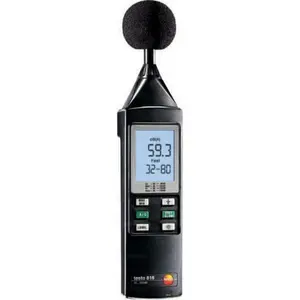 Novo medidor de nível sonoro Testo 816, instrumento de medição de decibéis e detector de ruído de alta qualidade