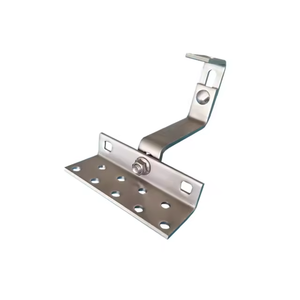 Solar Roof Hook Pv <b>Bracket</b> Adjustable Galvanized Steel Solar Tile Roof Hook Mount Kit for Solar Mounting System - Product Image 5