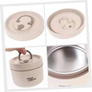304 Stainless Steel Insulation Lunch Box Leak-Proof Sealed Insulation Bucket Students Multi-layer Kids Lunch Box Rice Box - Product Image 3