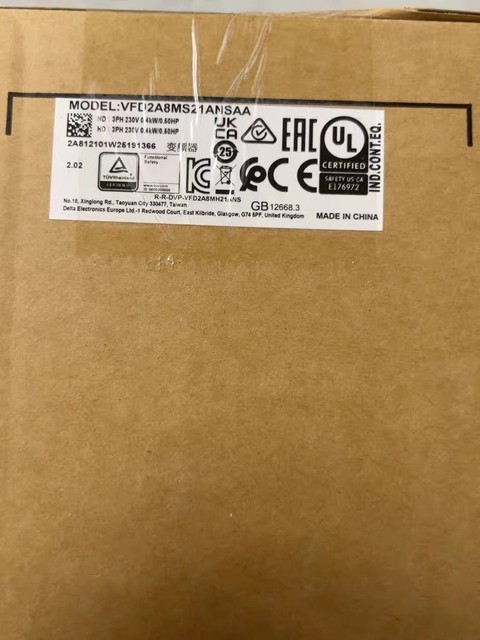 1PCS NEW Frequency Converter VFD2A8MS21ANSAA