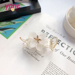 Accesorios de coleta para mujer, flor de gelatina grande, Popular y elegante - Product Image 6