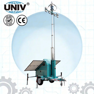 Torre de Iluminación Solar Móvil Integrada 2026 con Generación de Energía Eólica para Aplicaciones en Paisajismo, Ahorro de Energía - Product Image 1