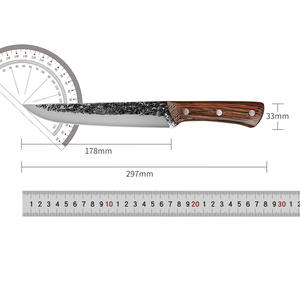 プロの職人ウッドハンドルステンレス鋼シャープキッチンフィッシュフィレットボーンナイフギフトボックス付き - Product Image 4