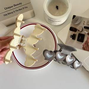 กิ๊บติดผมรูปหัวใจสีชมพูเจลลี่น่ารัก สไตล์สาวหวานสำหรับฤดูร้อน - Product Image 6