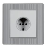 Prise électrique universelle multi-ports USB-C Smart Life, panneau rétro brossé or, 4 gangs 2 voies, norme UK Afrique du Sud