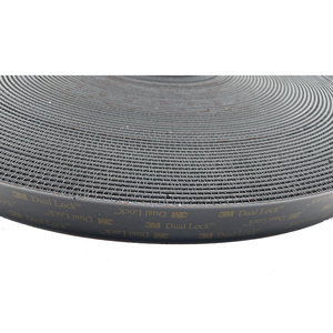 ตะขอและห่วงยืดหยุ่นสองด้านสีดำสำหรับกระเป๋ารองเท้าเสื้อผ้าทำจากโพลีเอสเตอร์ร้อนละลายกาว - Product Image 5