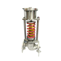 Vanne de régulation de pression pneumatique auto-actionnée en acier inoxydable DN50 PN16 contrôle de haute température pour l'eau OEM personnalisable