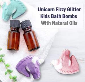 Bombas de Baño Veganas 100% Naturales y Orgánicas con Manteca de Karité y Aceite de Coco, Aroma Burbujeante, Excelentes para Decorar, Nutrir y Exfoliar - Product Image 5