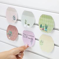 Bloc de Notas Adhesivas con Diseño de Plantas y Peceras, Personalizable con Logotipo Empresarial, Regalos Empresariales
