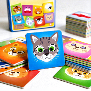 Carte da Gioco Personalizzate per il Gioco Memoria, Flashcard Educative per Bambini con Animali, Carte da Gioco Stampate su Misura con Scatola per Vendita all'Ingrosso - Product Image 5