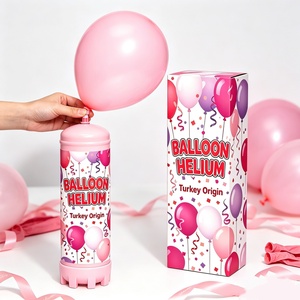 Petit cylindre de gaz He 2,2 L léger et jetable pour fournitures de fête - Product Image 4