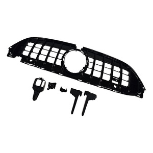 Parrilla Mercedes-Benz CLE Negra de ABS Estilo Vertical para Modelos W236 2023-2025 - Product Image 3