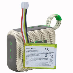 ก้อนแบตเตอรี่ลิเธียม3.8V 850mAh อะไหล่แบตเตอรี่ GSP753040สำหรับลำโพงบลูทูธ <span class=keywords><strong>JBL</strong></span> <span class=keywords><strong>GO</strong></span> 4 - Product Image 2