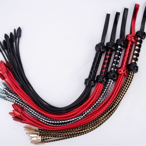 BANSEY Látigo Metálico Tejido para Adultos, Cosplay Erótico, Estimulador, Agarre Antideslizante, Paleta para Fustigar, Juguete, Dispositivo de Placer Novedoso para Adultos - Product Image 4