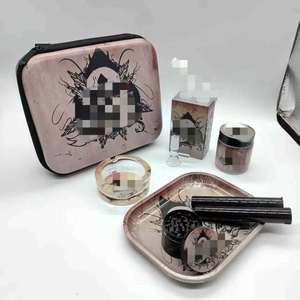 Kit de Fumar Portátil al por Mayor, Juego de Accesorios para Máquina de Liar Metálica con Logotipo Personalizado, Diseño de Caja de Regalo Disponible - Product Image 2
