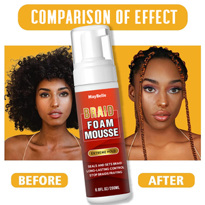<span class=keywords><strong>Mousse</strong></span> <span class=keywords><strong>Coiffante</strong></span> à l'Huile d'Olive <span class=keywords><strong>pour</strong></span> Tresses, Étiquette Personnalisée, <span class=keywords><strong>Mousse</strong></span> <span class=keywords><strong>Coiffante</strong></span> Nourrissante et Légère <span class=keywords><strong>pour</strong></span> Tenue et Brillance - Product Image 2