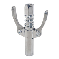 Coupleur de graissage ZM 12000 PSI robuste à verrouillage et déverrouillage rapides, double commande manuelle, pistolet à graisse NPT 1/8 sans fuite