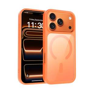 เคสป้องกันแม่เหล็กใสสำหรับ iPhone 17 Pro Max, เคสป้องกันกระจกหน้าต่างขนาดใหญ่กันตกสำหรับ PC - Product Image 6