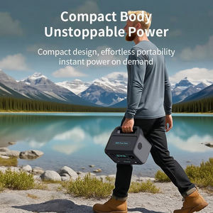 Fuente de Energía Portátil Solar de 300W y 288Wh, Banco de Energía para Exteriores con Carga Solar Rápida para Coche, Ideal para Senderismo, Pesca y Emergencias - Product Image 5