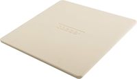 Pierre à pizza en céramique cordiérite OEM ODM 12''x14'' 15mm d'épaisseur, blanche, compatible lave-vaisselle, pour four à pizza, plaque de cuisson rectangulaire