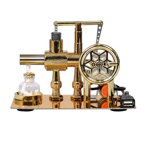 Principe expérimental du modèle de turbine <span class=keywords><strong>Stirling</strong></span> de génération d'énergie à vapeur pour les modèles de jouets scientifiques de physique populaires - Product Image 3
