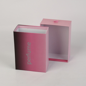 Tùy Chỉnh Sang Trọng Chất Lượng Cao Giấy Hộp Ngăn Kéo Với Ribbon Xử Lý Bao Bì Mỹ Phẩm Cho Chai Nước Hoa - Product Image 3