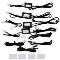 Éclairage d'ambiance intérieur de voiture premium amélioré 64 couleurs 12V 10W pour Mercedes-Benz CLS W218 ancienne génération 2012-2019 Plug and Play