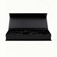 Caja de Embalaje de Cartón Rígido para Bolígrafos y Plumas Estilográficas, Caja de Regalo Magnética de Papel de Lujo con Satén y Logotipo Personalizado